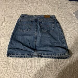 Tommy Hilfiger Blue Denim Mini Skirt size 10